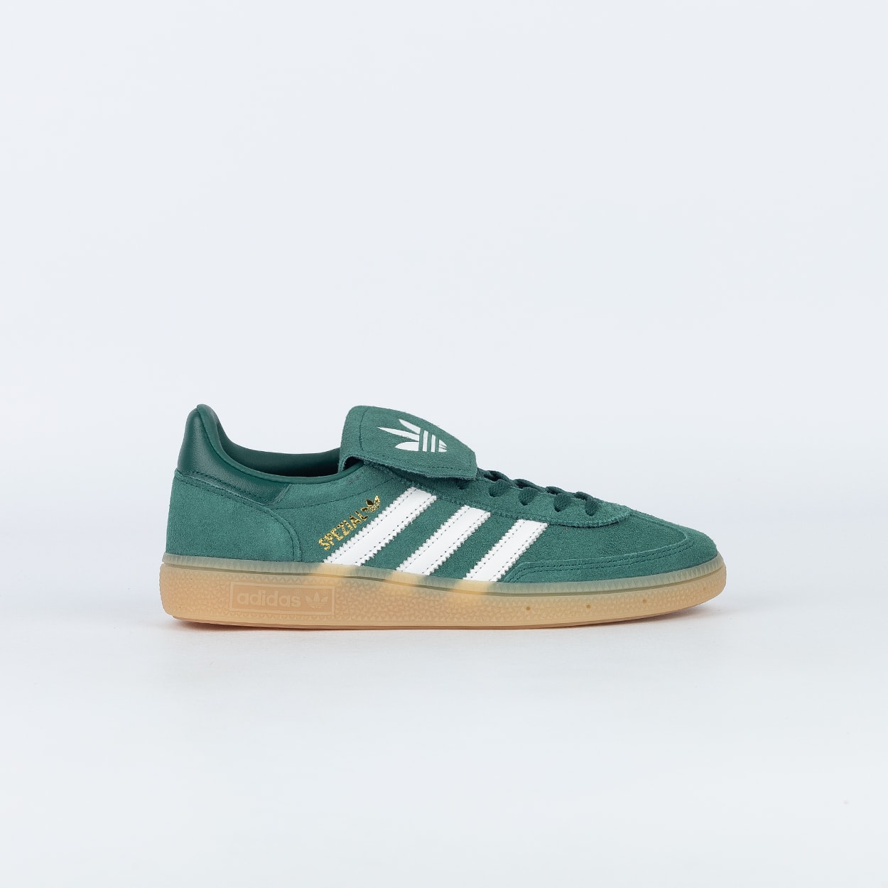 Tênis adidas Handball Spezial LT Collegiate Green White Gold