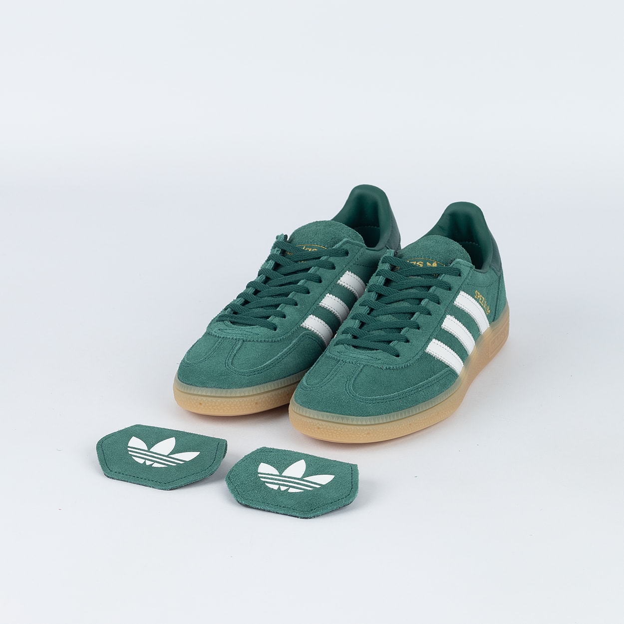 Tênis adidas Handball Spezial LT Collegiate Green White Gold