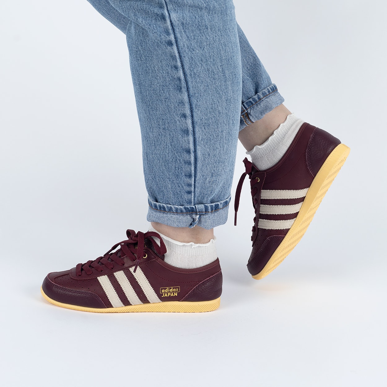 Tênis adidas Japan Decon Shadow Red Cream White Orange Tint JR5807