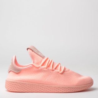 Tênis Adidas PW Tennis HU W Salmao Pharrell Williams D96551 Tênis Adidas PW Tennis HU W Salmao Pharrell Williams D96551