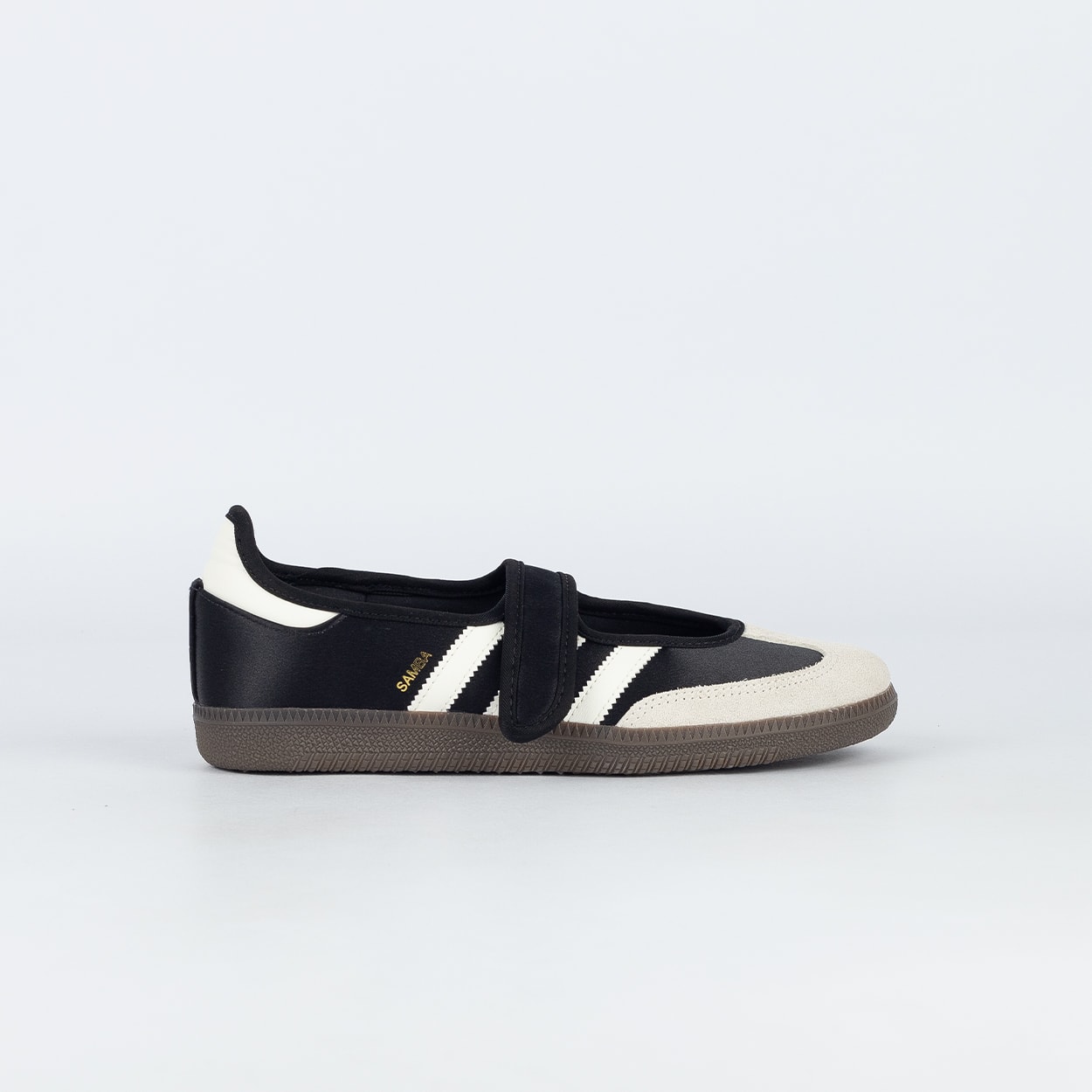 Tênis adidas Samba Jane Core Black Off White Gold Metallic IH9207
