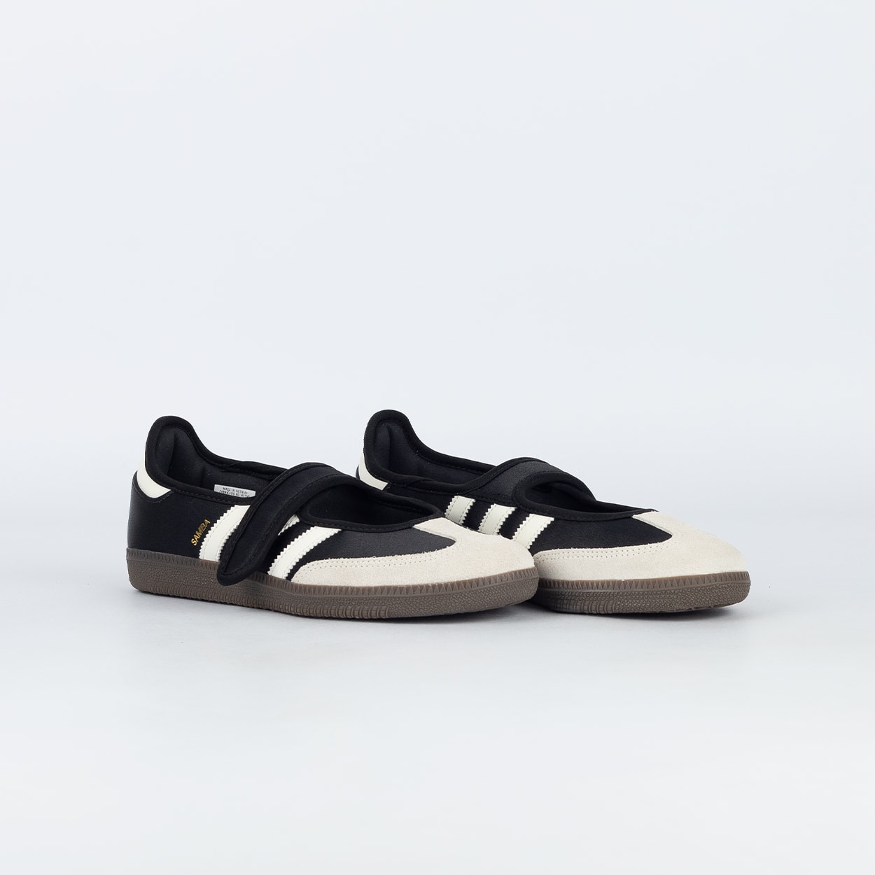 Tênis adidas Samba Jane Core Black Off White Gold Metallic IH9207