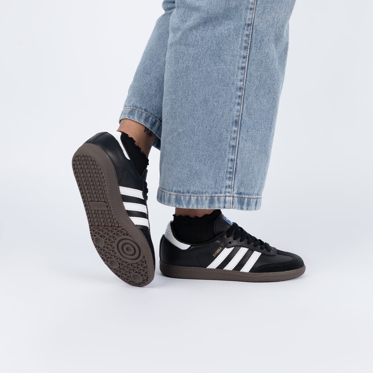 Tênis adidas Samba OG Core Black White JK3368