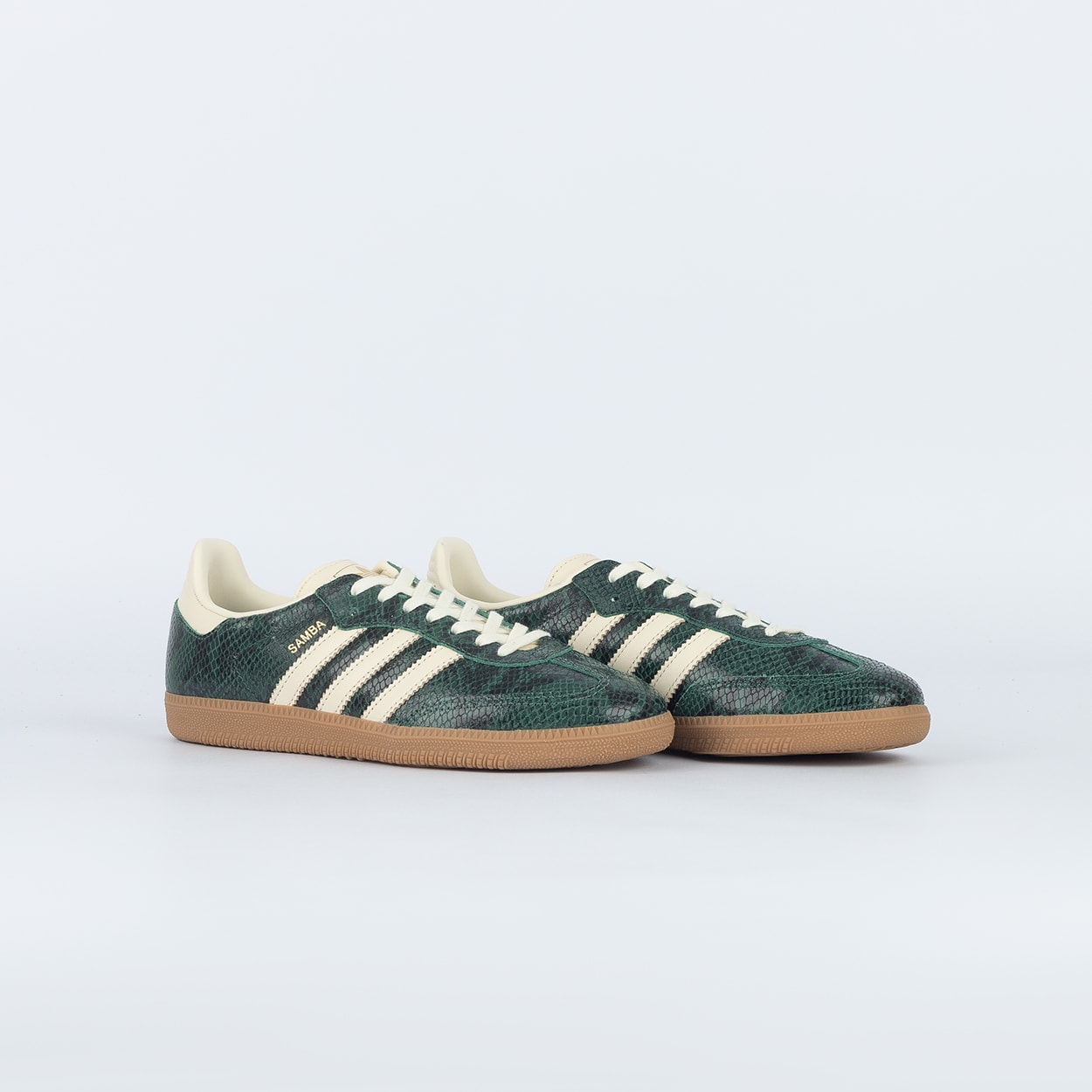 Tênis adidas Samba Og Cream White Collegiate Green JR8848