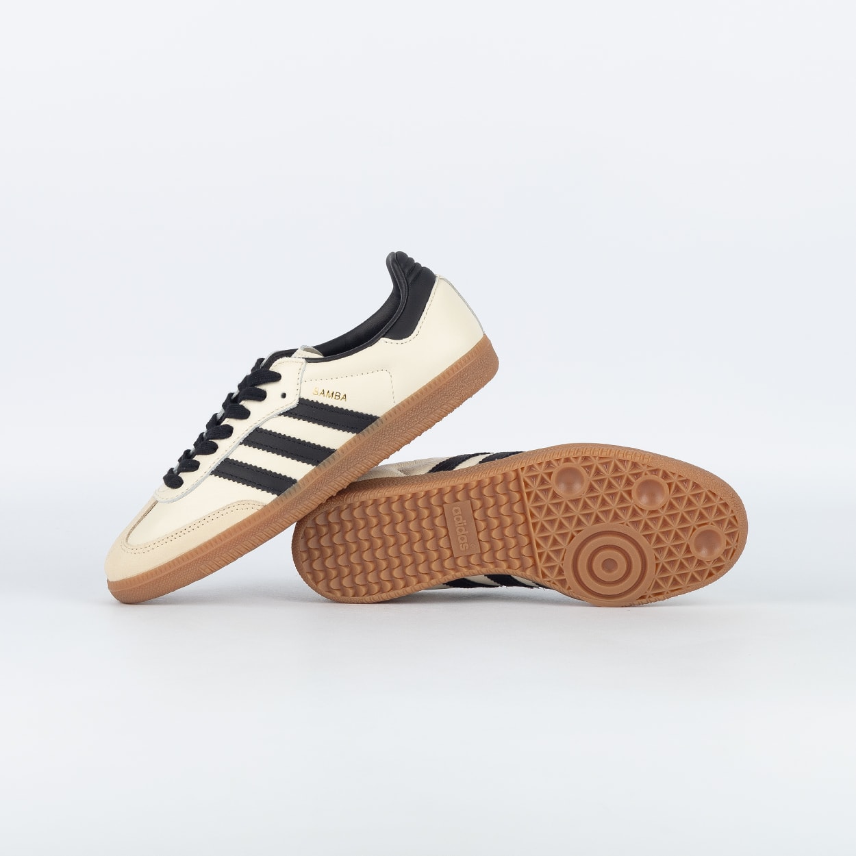 Tênis adidas Samba OG Cream White Core Black ID0478