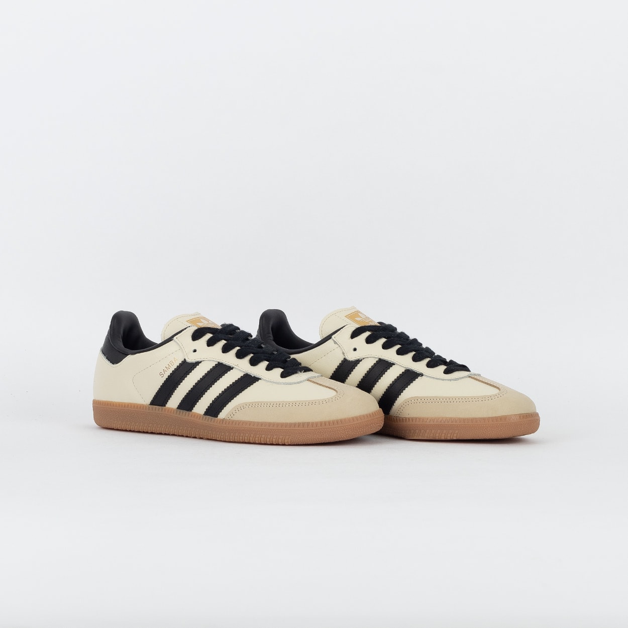 ラスト1点✨ adidas SAMBA OG 23cm クリームホワイト Tênis adidas Samba OG Cream White Core Black JK4976