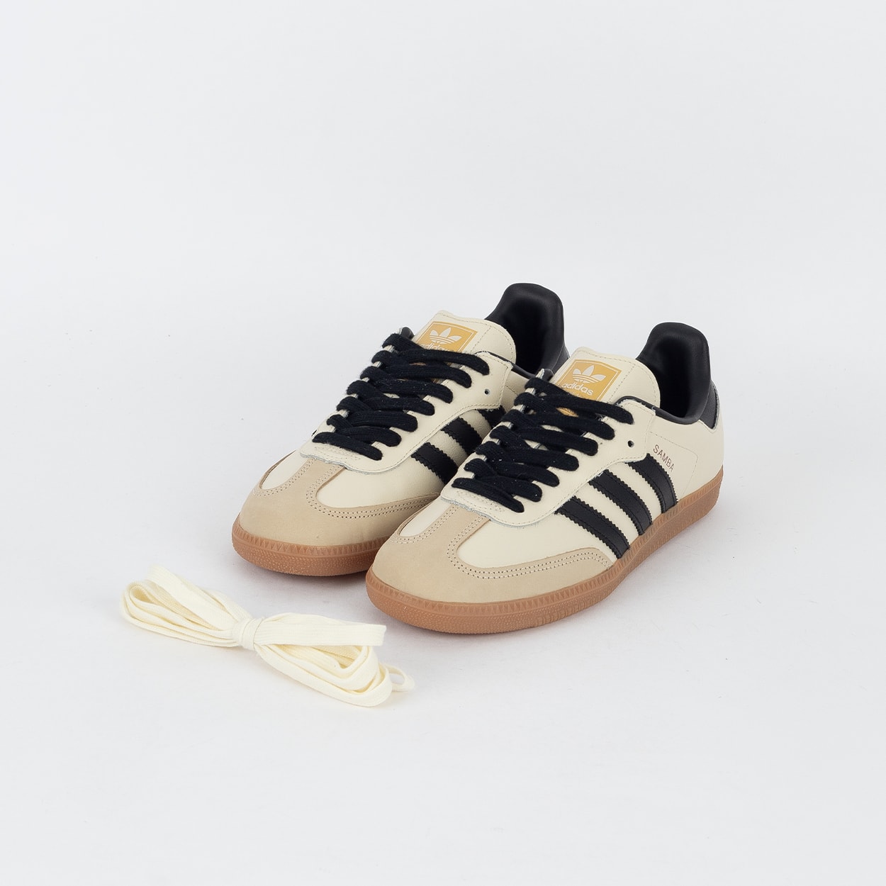 Tênis adidas Samba OG Cream White Core Black JK4976