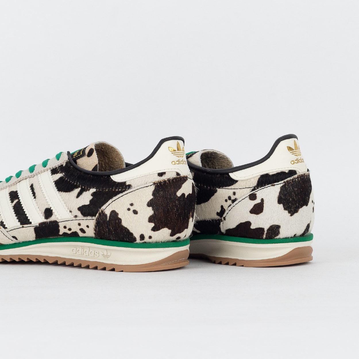 Tênis adidas SL 72 OG Core Black Off White Court Green JR1639