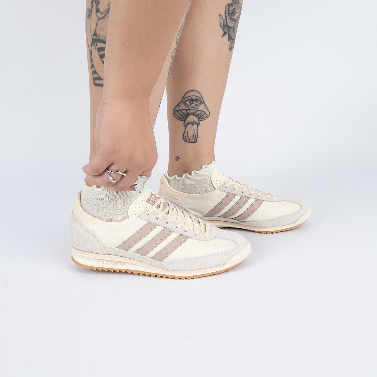 Tênis adidas SL 72 OG Off White Wonder Taupe JH7394