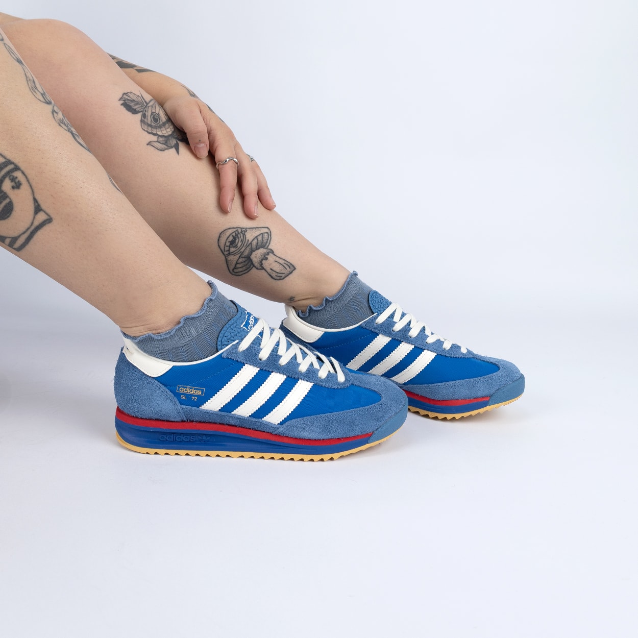 Tênis adidas SL 72 RS Blue Core White IG2132