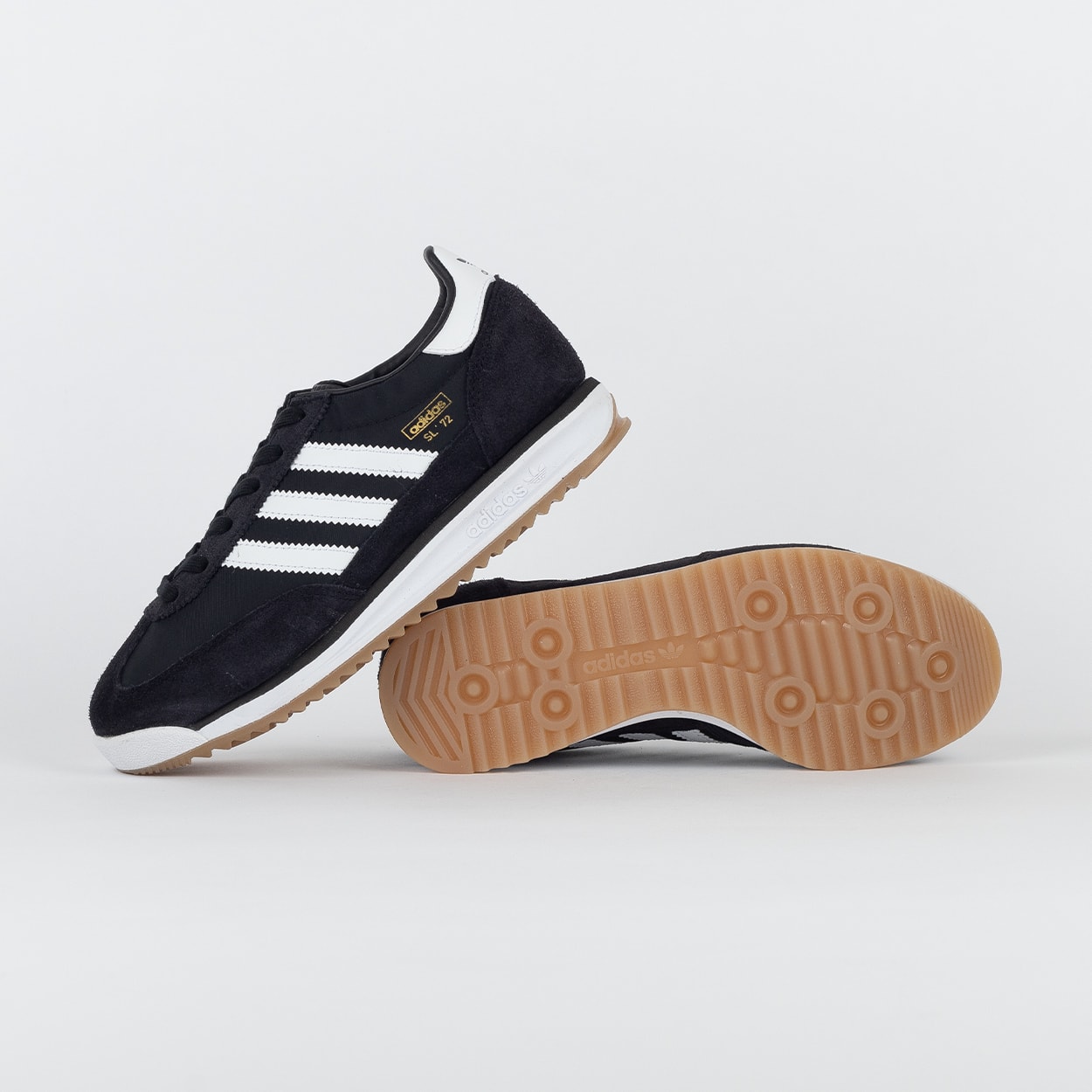 スバル R2 黒色 Tênis adidas SL 72 Rs Core Black JI1282