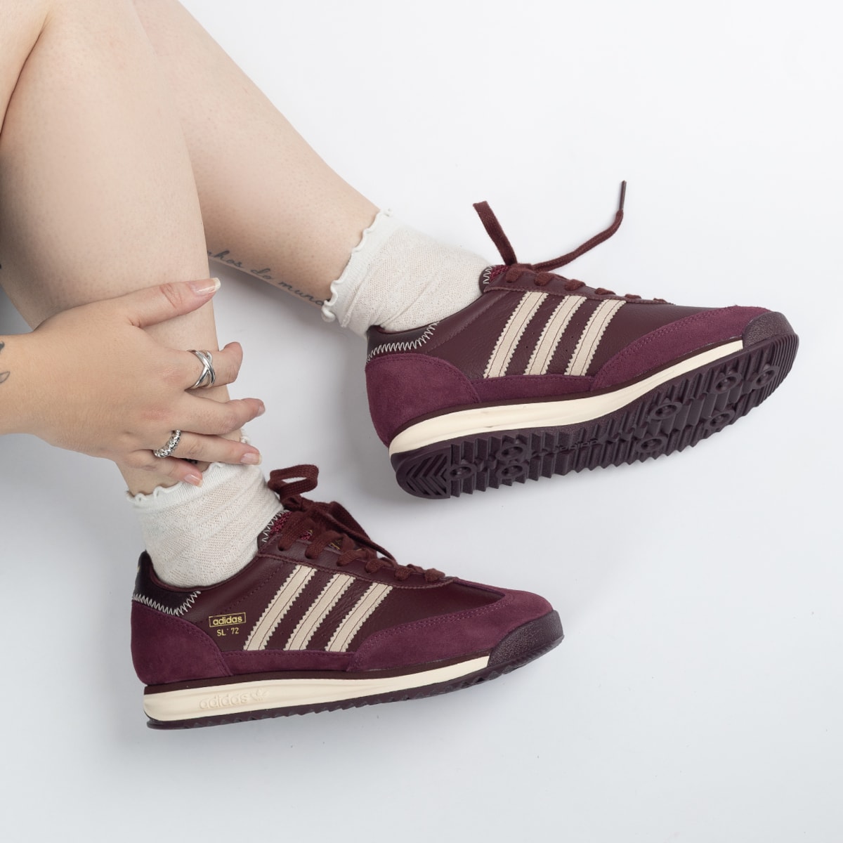Bitmaroon Tênis adidas SL 72 RS Shadow Red Wonder White Maroon HQ4910