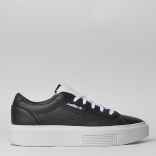 Tênis Adidas Sleek Super W Preto Branco EE4519 Tênis Adidas Sleek Super W Preto Branco EE4519