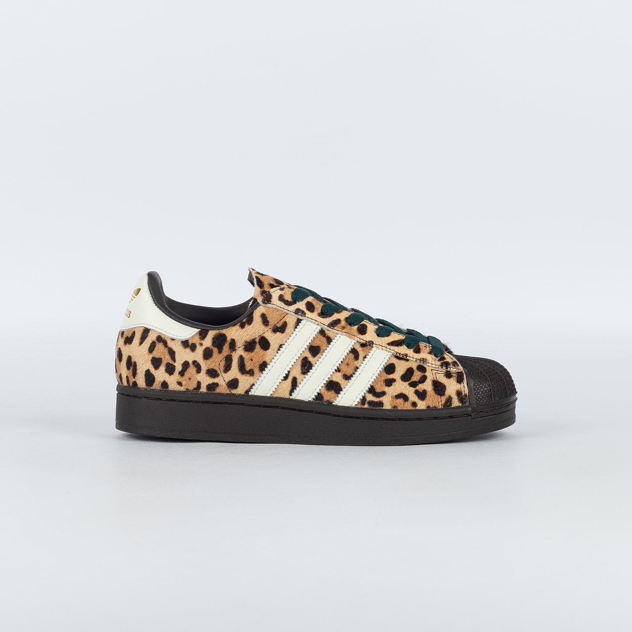 Tênis adidas Superstar II Dark Brown Ivory Gold Metallic KI4203