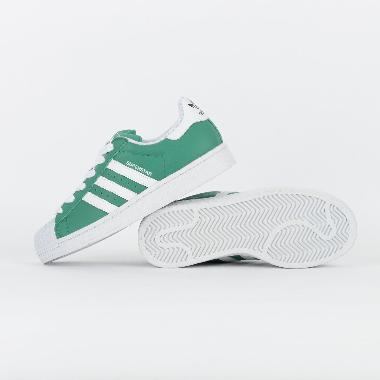 Tênis adidas Superstar II Semi Court Green White JI3076