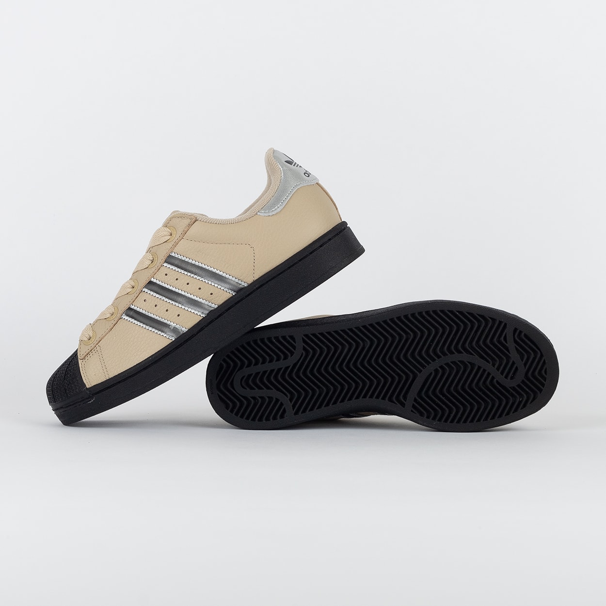 Tênis adidas Superstar II Stone Khaki JR4234