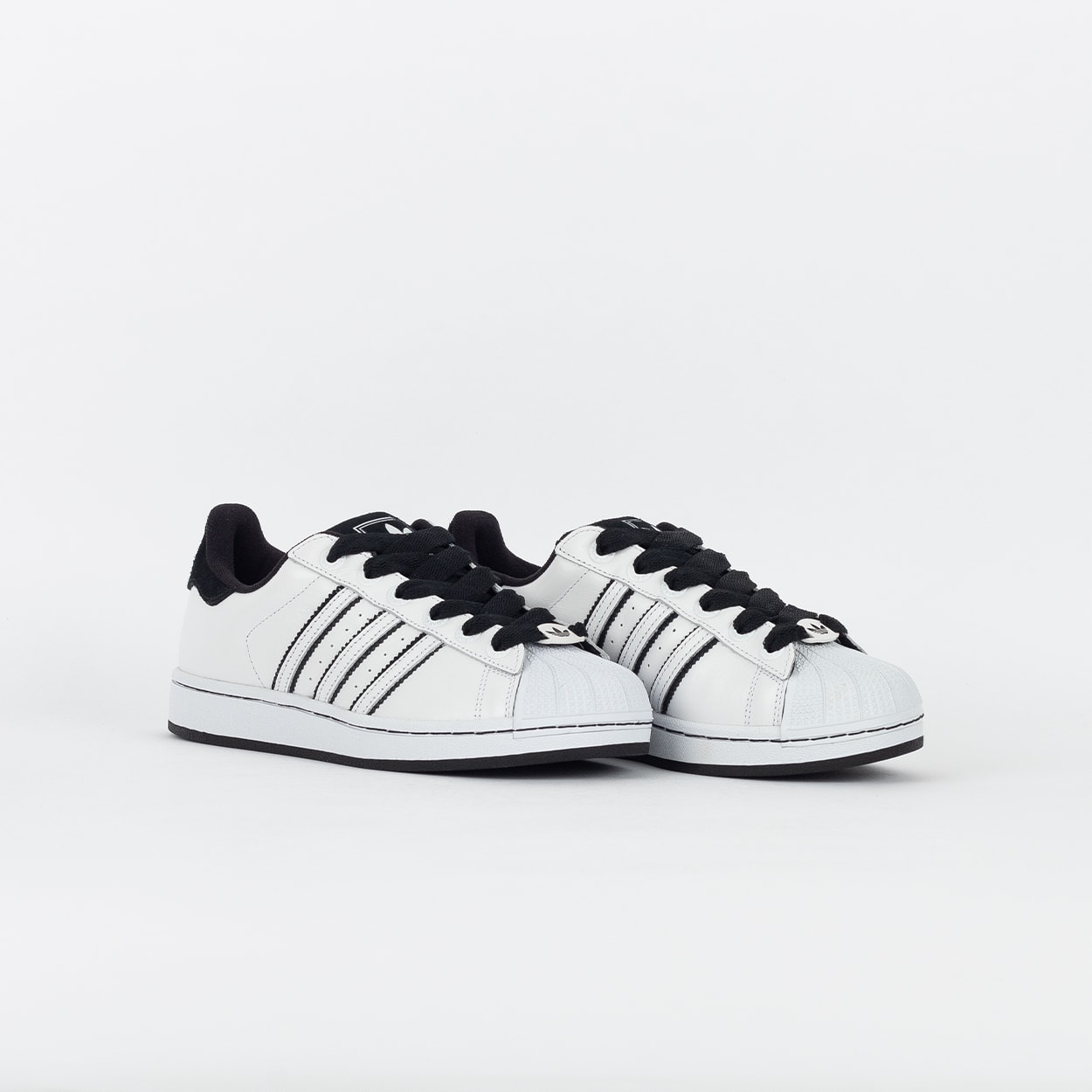 Tênis adidas Superstar II White White Core Black JH5469