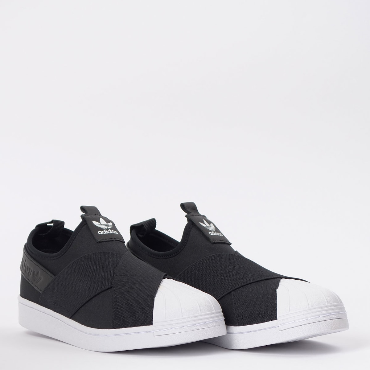 adidas superstar slip on w black