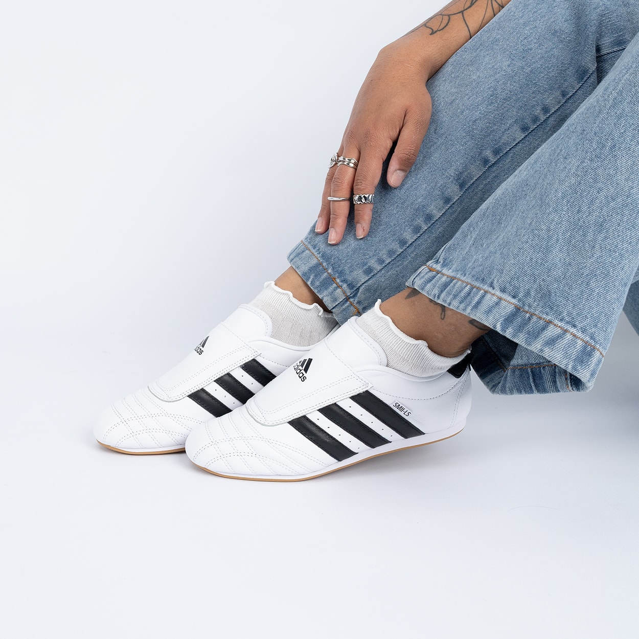 Tênis adidas Taekwondo White Core Black JQ4774