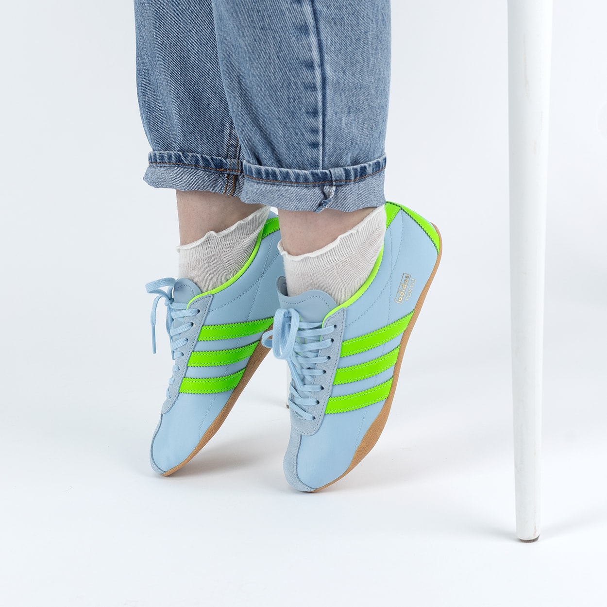 Tênis adidas Tokyo Clear Sky Solar Green JQ0582