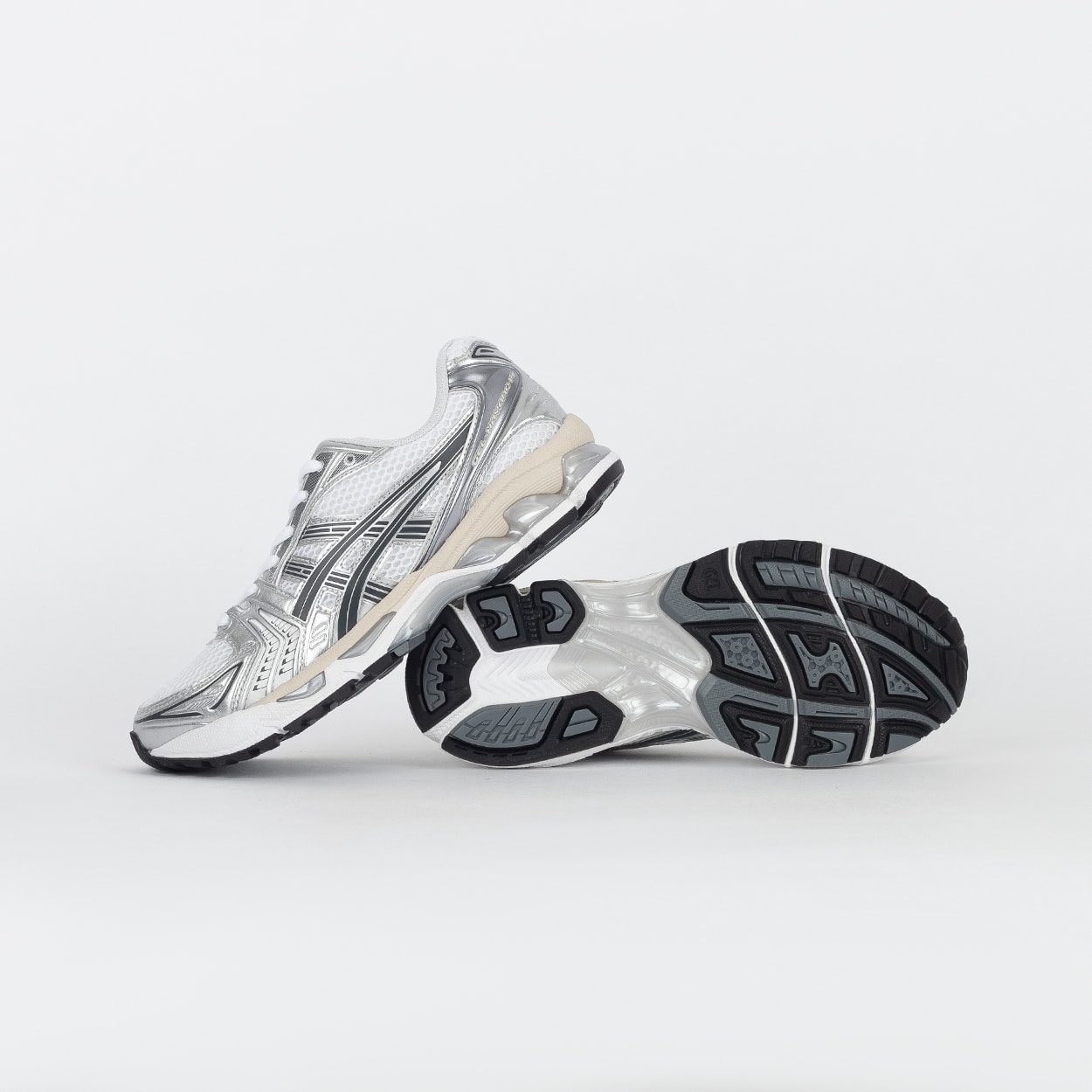 Tênis Asics Gel-Kayano 14 White Graphite Grey 1203A537.110