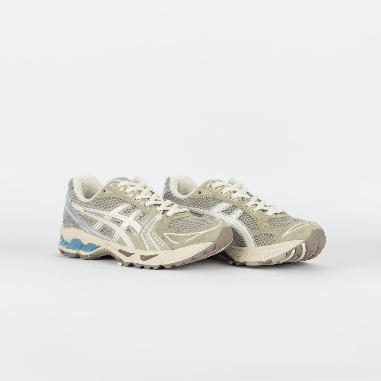 Tênis Asics Gel-Kayano 14 x Juliana Salazar Eucalyptus Vanilla Ice
