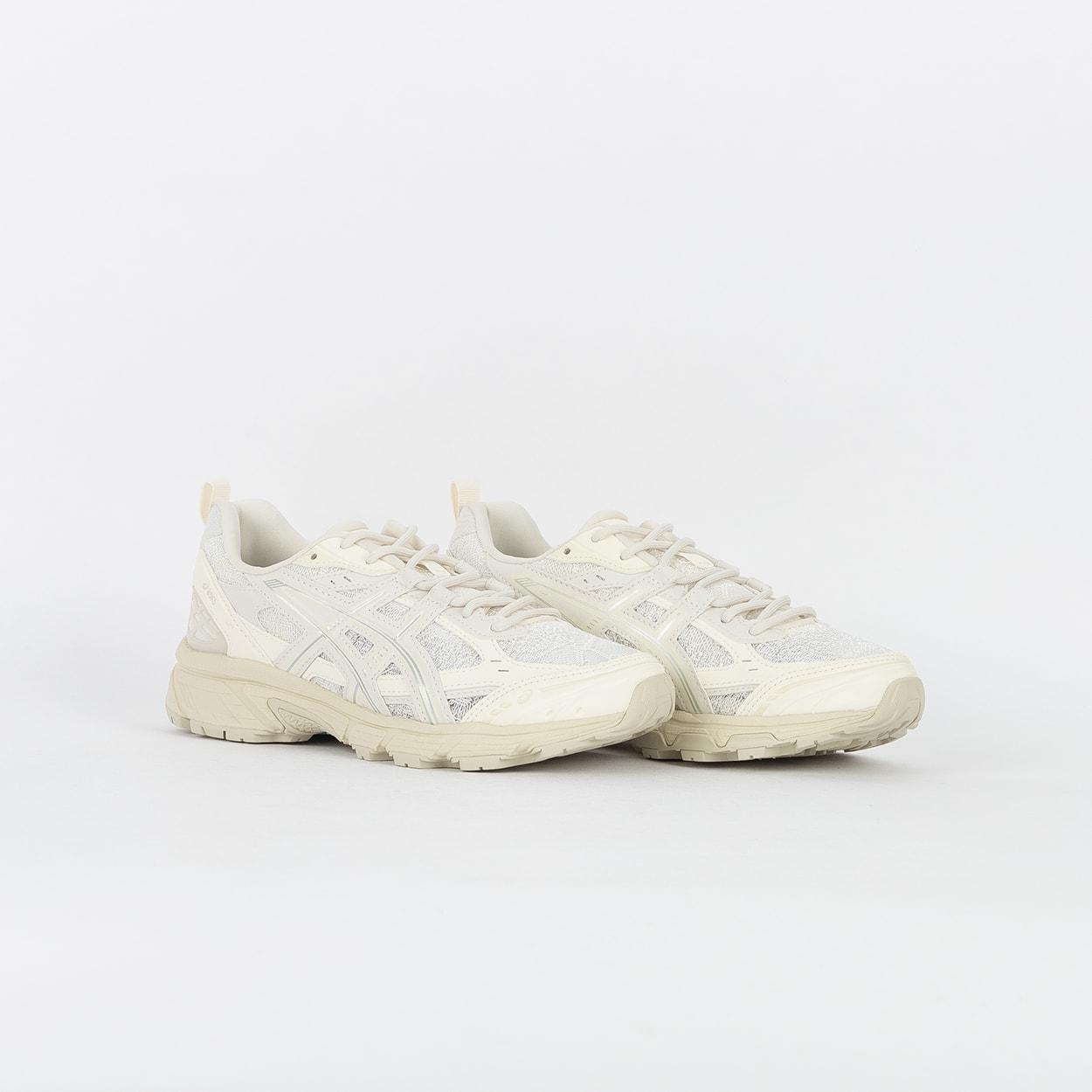 【sakky☆ 】Gel & Cream セット Tênis Asics Gel-Nunobiki Cream Pure Silver 1203A597.100