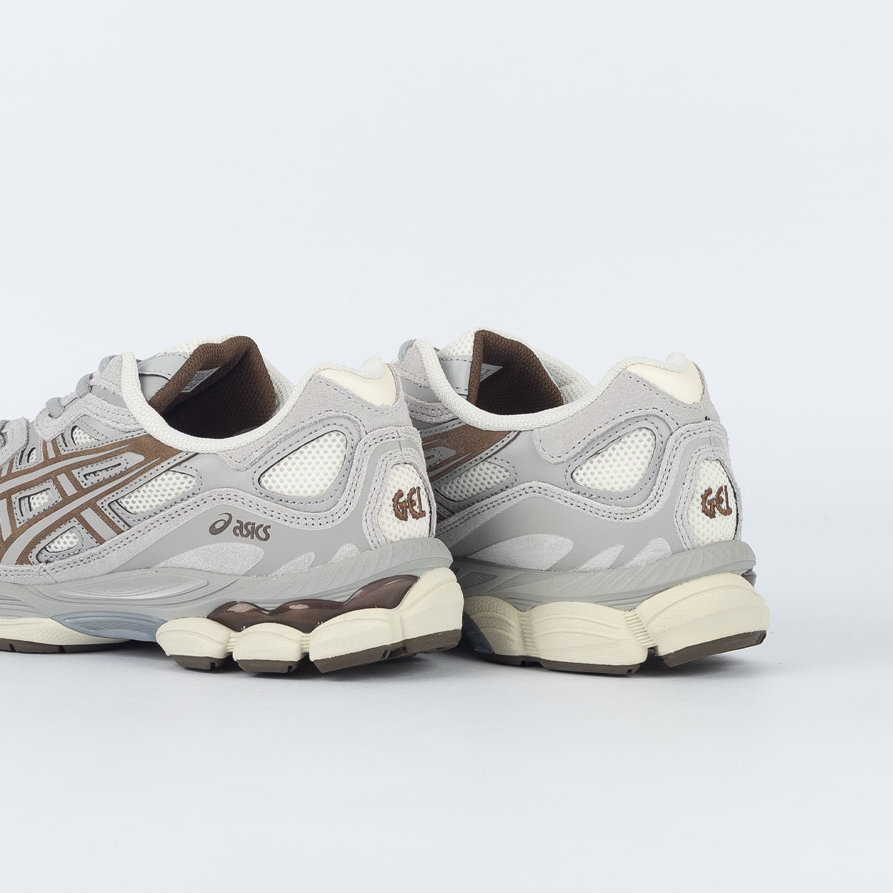 ASICS GEL-NYC クリーム/クリーム gelnyc Tênis Asics Gel-NYC Cream Cement Grey 1203A383.114