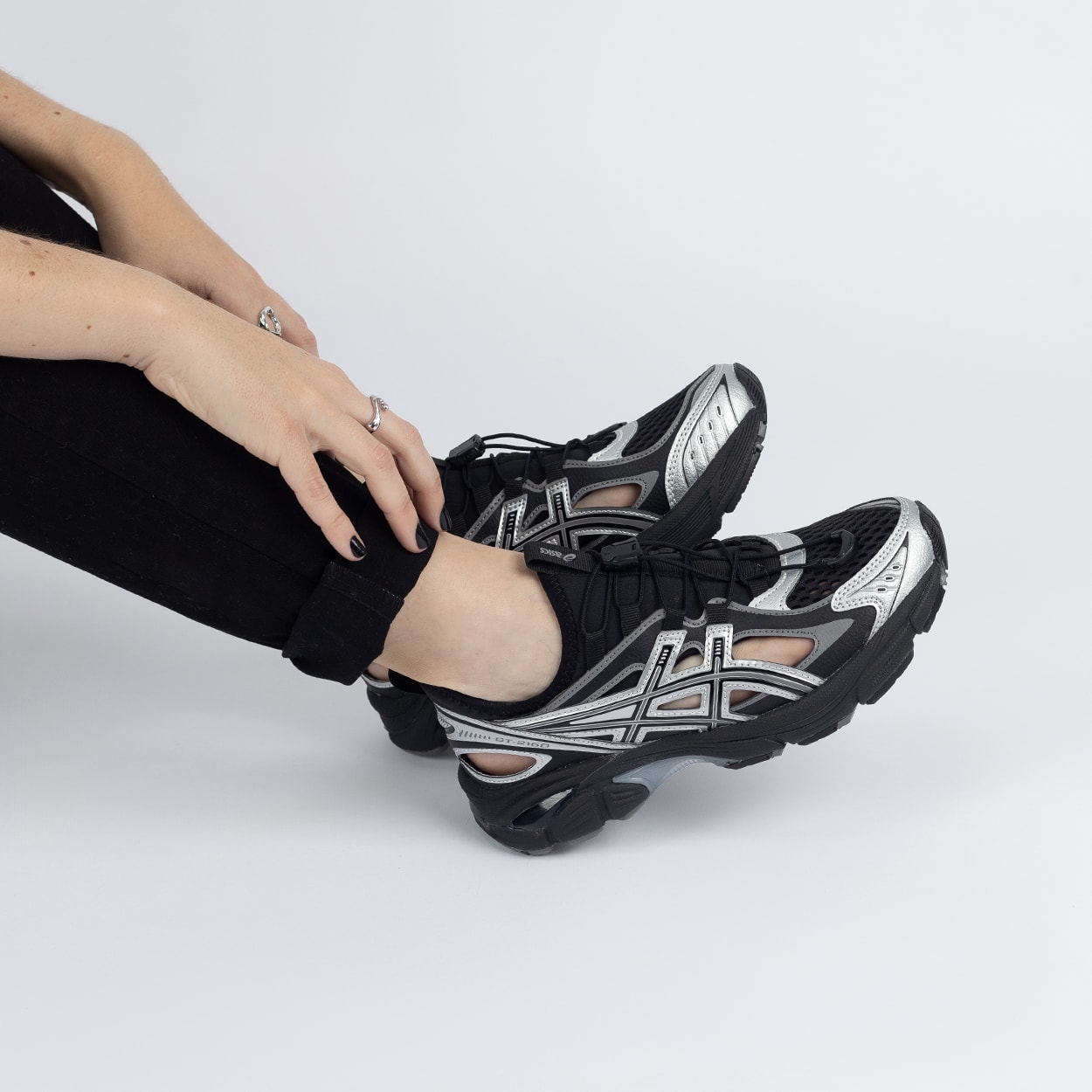 Tênis Asics GT-2160 Breeze Black Pure Silver 1203A903.001