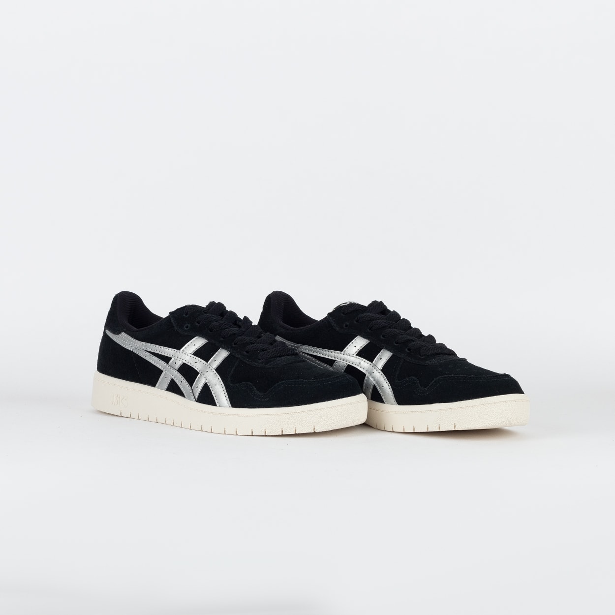 Tênis Asics Japan S Camurca Black Pure Silver 1202A490.003
