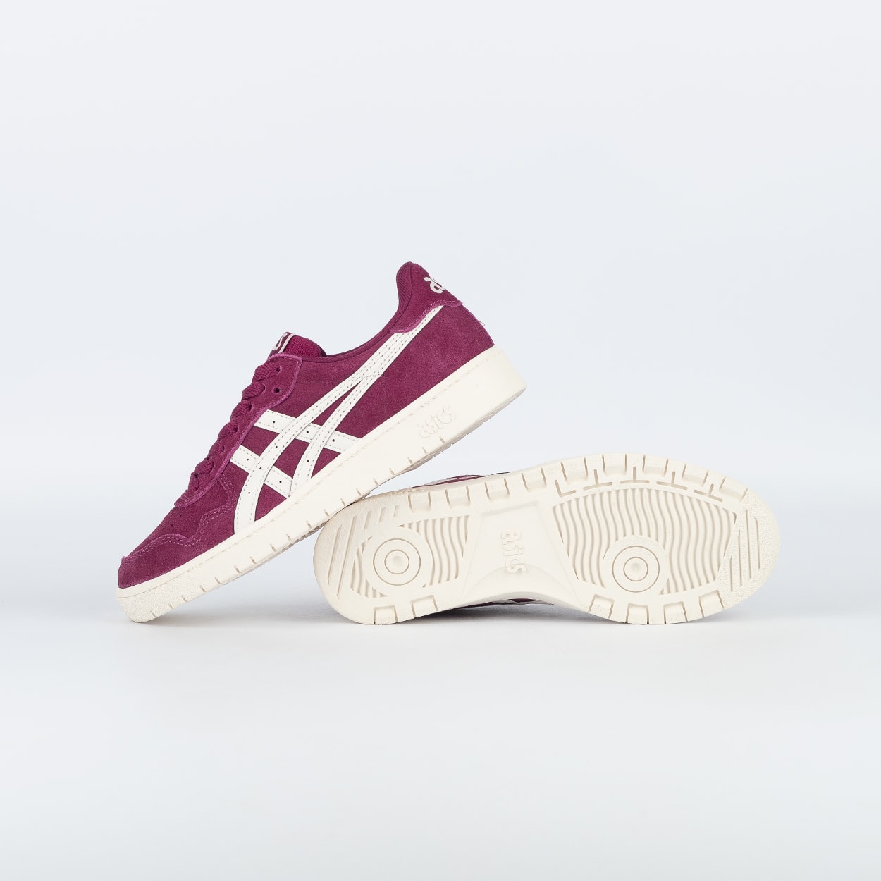 Tênis Asics Japan S Camurça Dried Berry Cream 1202A490.600