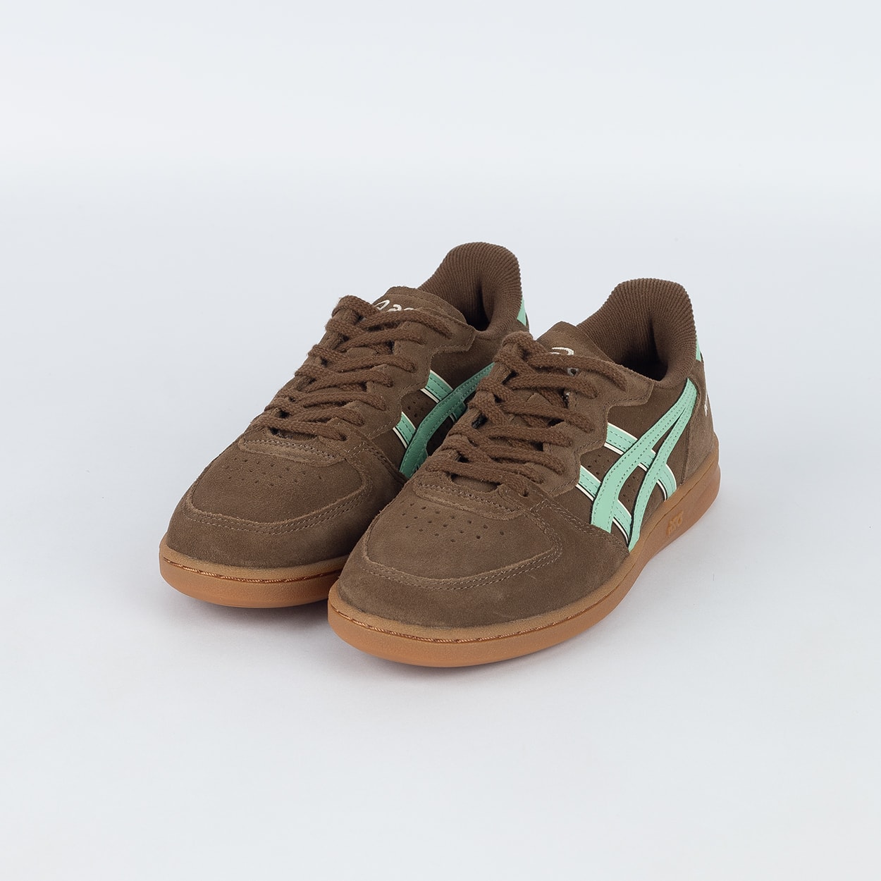 Tênis Asics Skyhand OG Brown Storm Ice Green 1203A452.202