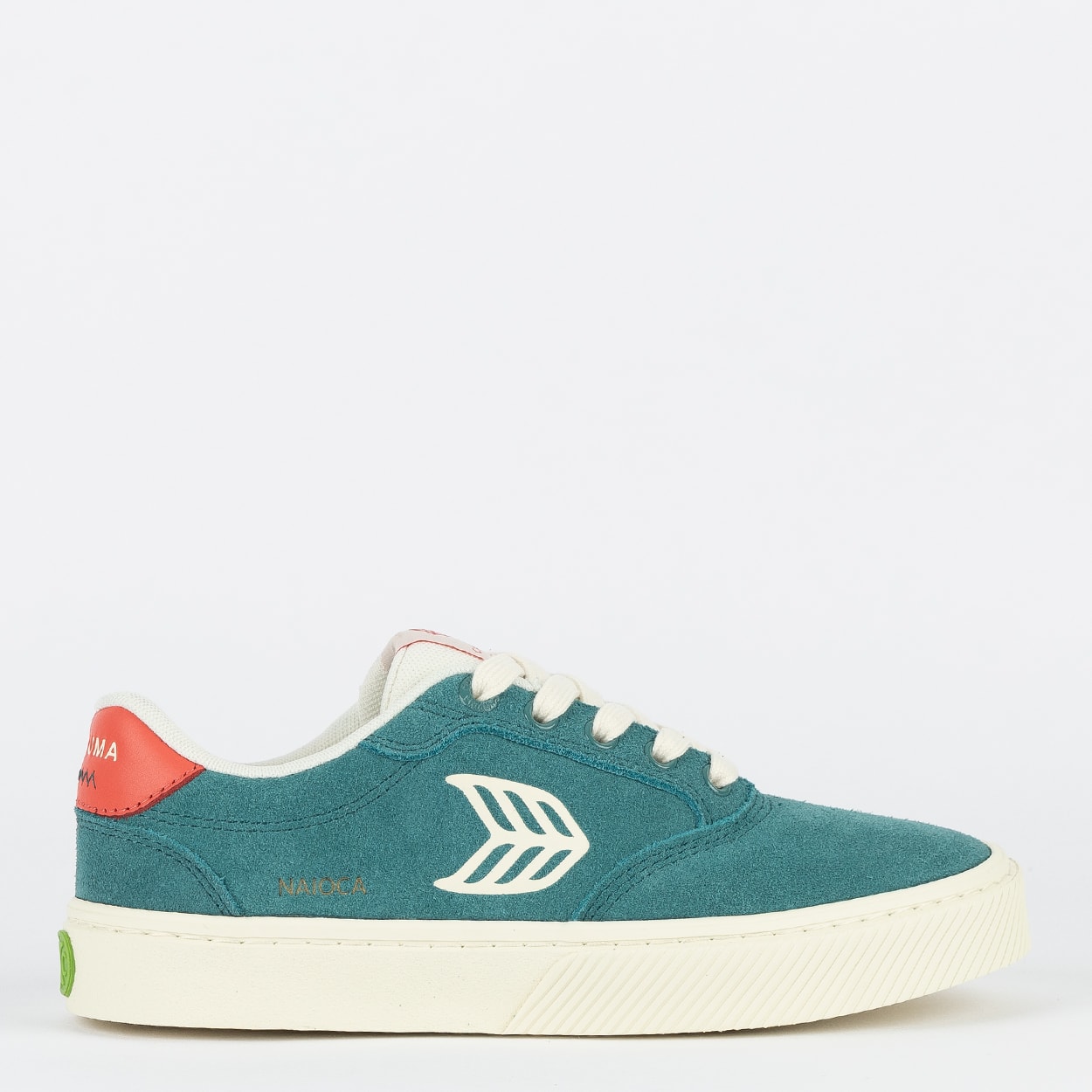 Tênis Cariuma Naioca Suede Teal Ivory 511802U56