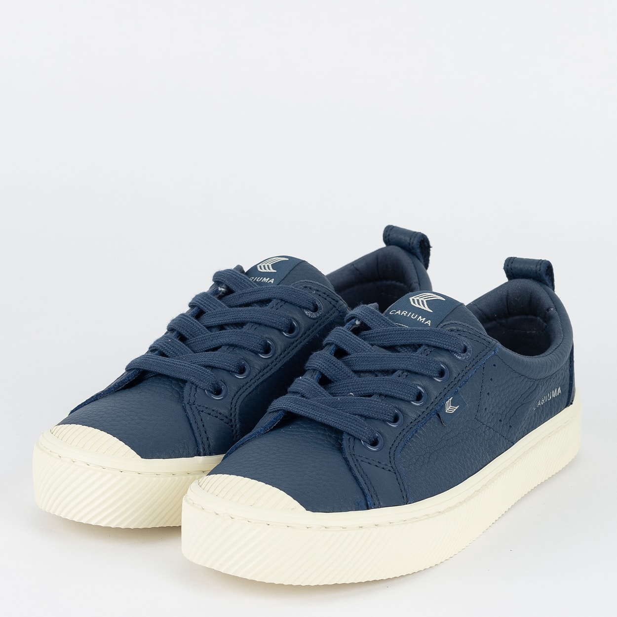 Tênis Cariuma Oca Low Premium Leather Dark Denim 100104U50