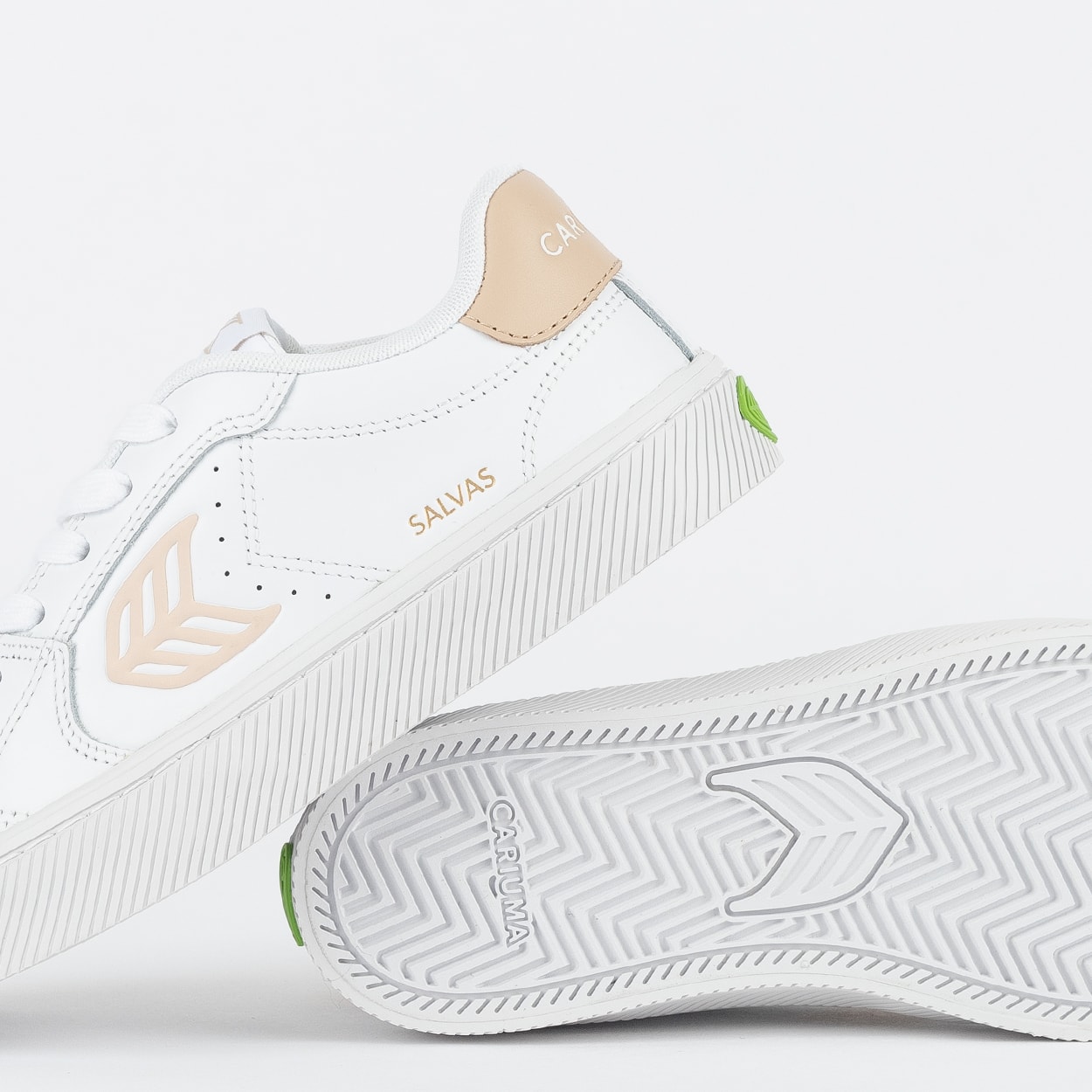 Tênis Cariuma Salvas Leather White Shifting Sand 411301W1K