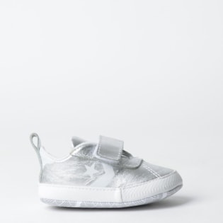 Tênis Converse Breakpoint Crib Kids Prata Branco CK06720001 Tênis Converse Breakpoint Crib Kids Prata Branco CK06720001