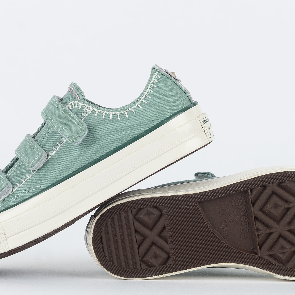 Tênis Converse Chuck 70 3V Ox Festival Stitch Sich Verde