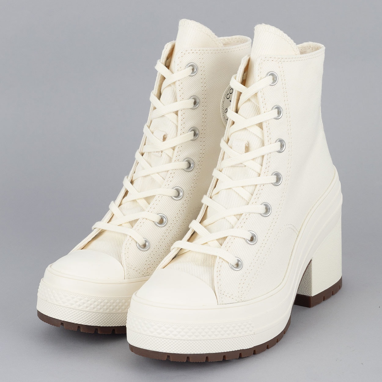 Tênis Converse Chuck 70 De Luxe Heel Foundation Egret A05348C