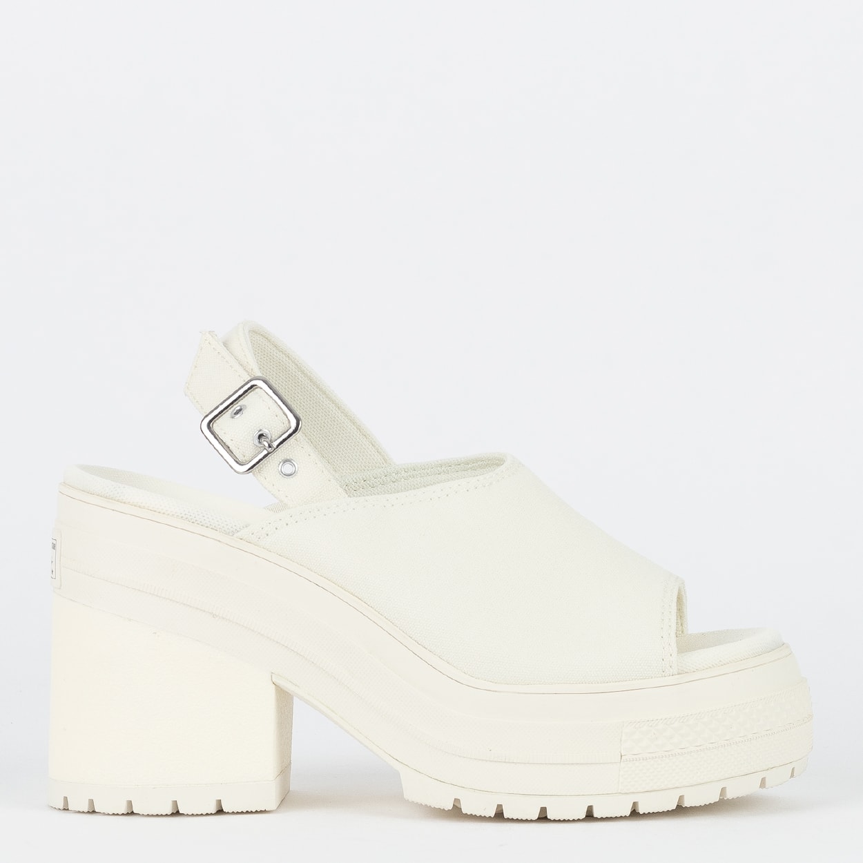 Tênis Converse Chuck 70 De Luxe Heel Mule Egret A13796C
