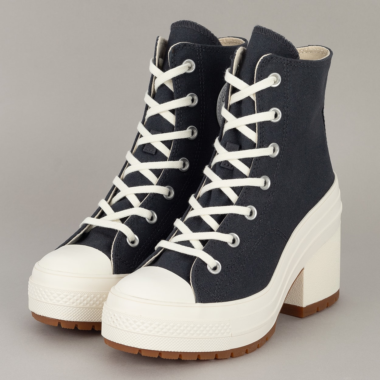Tênis Converse Chuck 70 De Luxe Heel Platform Hi Shadow Wood A09386C