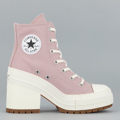 Tênis Converse Chuck 70 De Luxe Heel Seasonal Color Static Pink Egret Gum A06433C