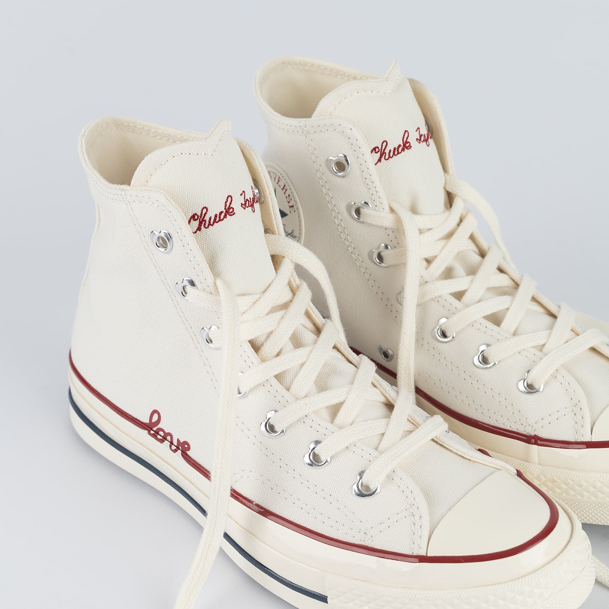 靴 converse chuck Taylor ct70 hi cut White Tênis Converse Chuck 70 Hi Chucks in Love Vintage White Egret Days