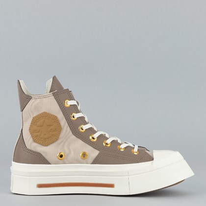 Tênis Converse Chuck 70 Hi De Luxe Squared Mud Play On Fashion Mask Nutty Granola A06430C