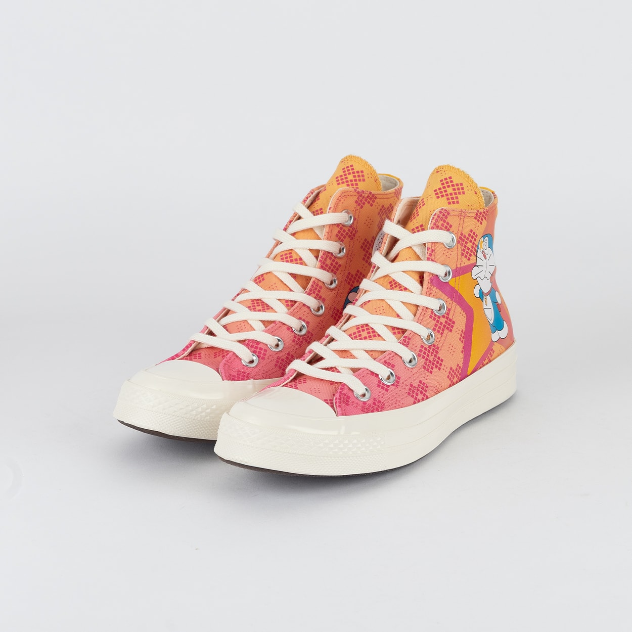 Tênis Converse Chuck 70 Hi Doraemon Habanero Gold A15790C
