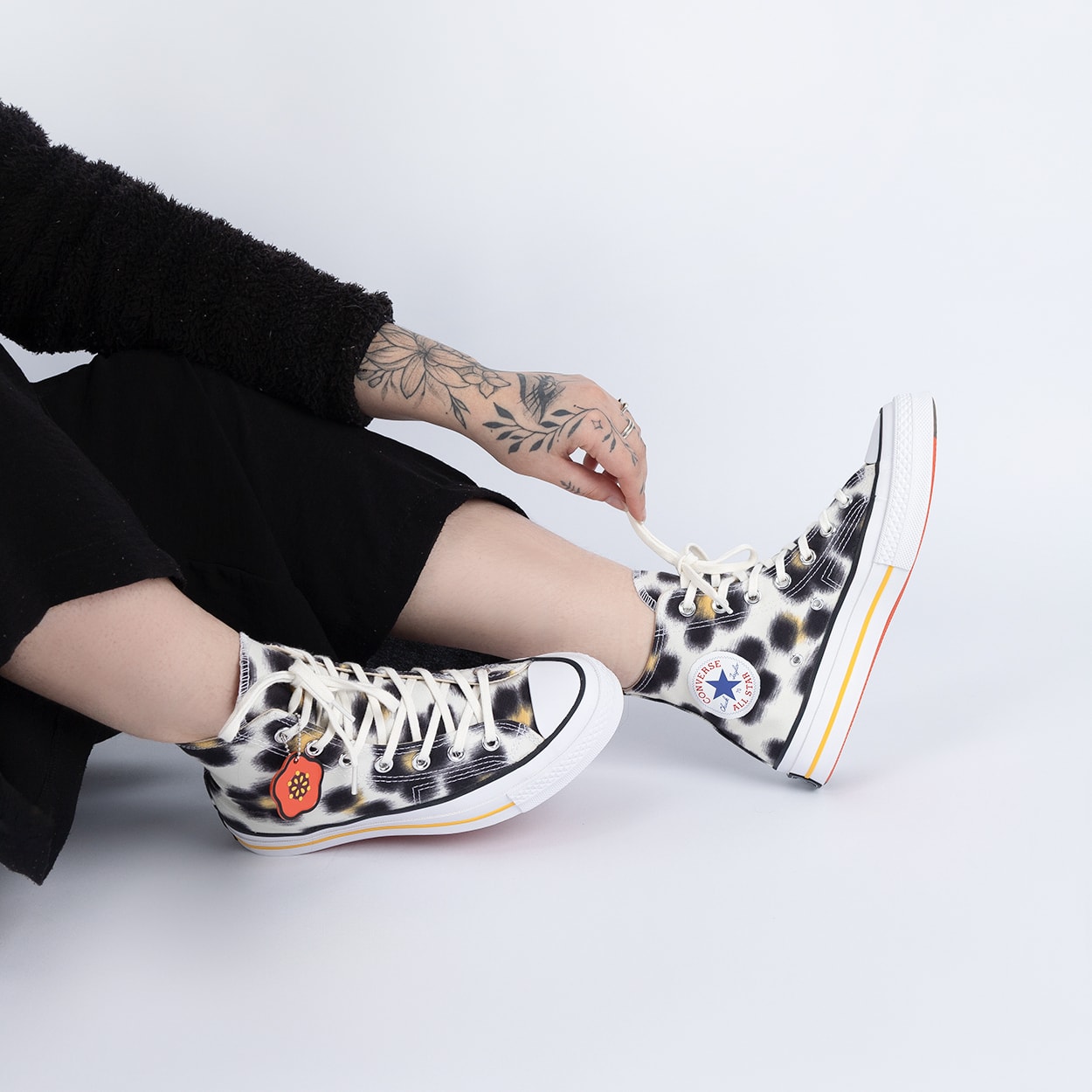 Tênis Converse Chuck 70 Hi Kenzo Pattern Sweet Corn Solar Power