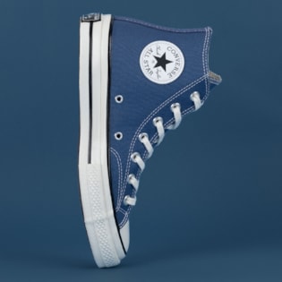 Tênis Converse Chuck 70 Hi Marinho Branco CT09550003 Tênis Converse Chuck 70 Hi Marinho Branco CT09550003