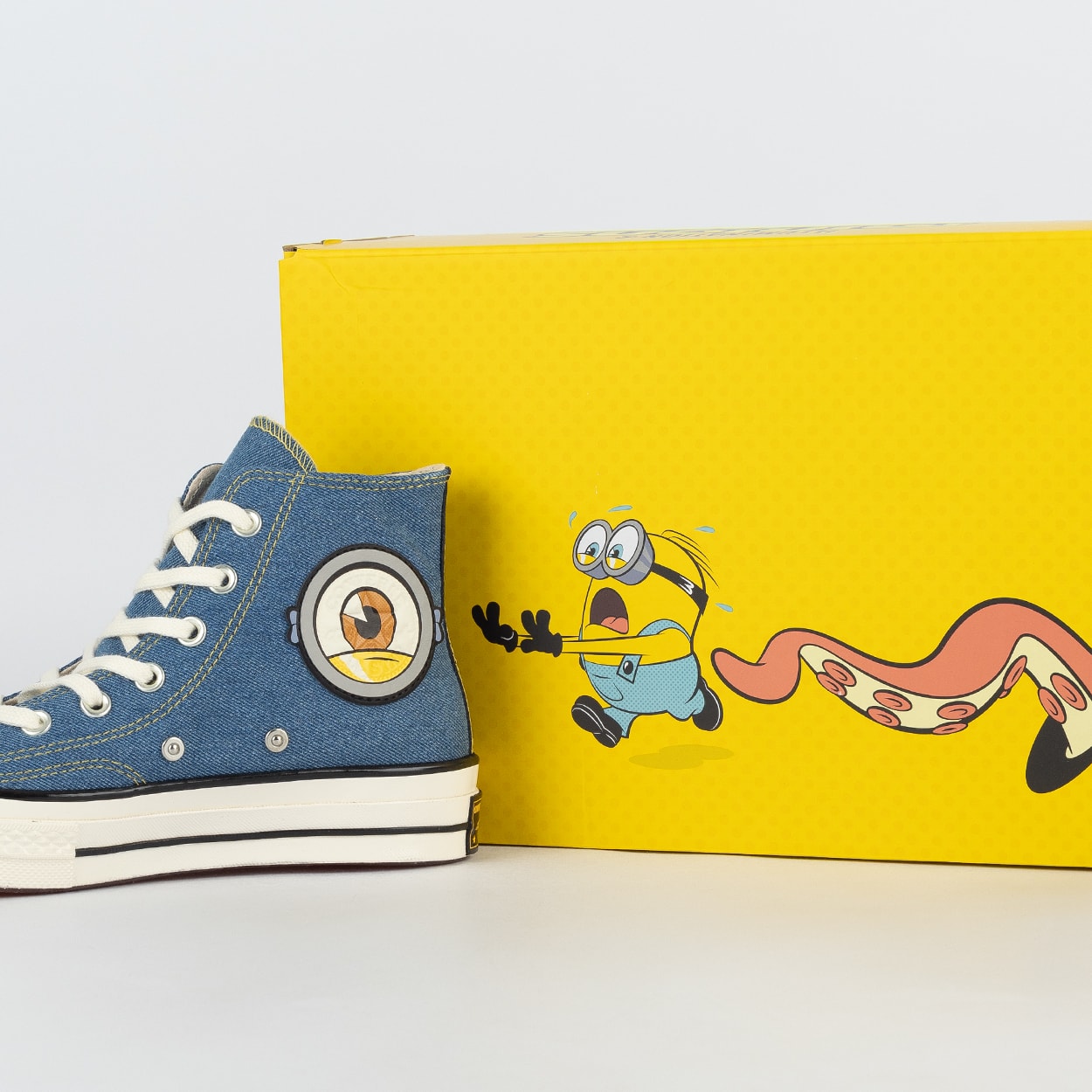 Tênis Converse Chuck 70 Hi Minions Blue Egret Black A21402C