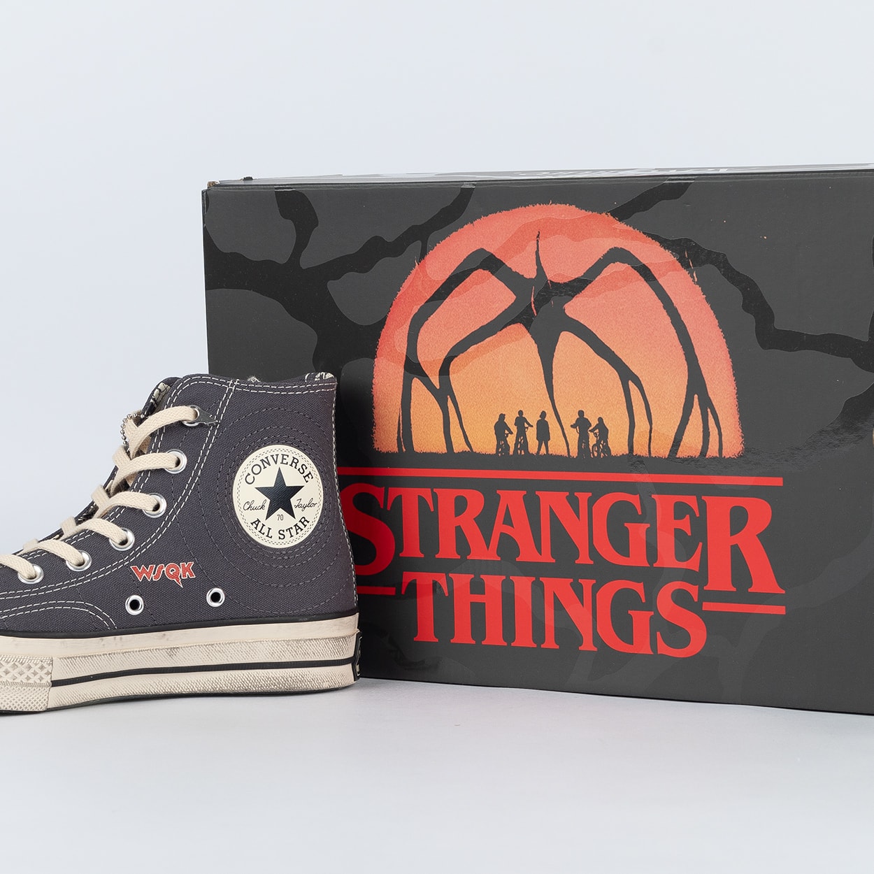 Tênis Converse Chuck 70 Hi Stranger Things Magnet Black Tomato A17933C