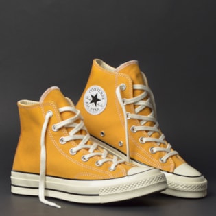 Tênis Converse Chuck 70 Hi Sunflower Black 162054C