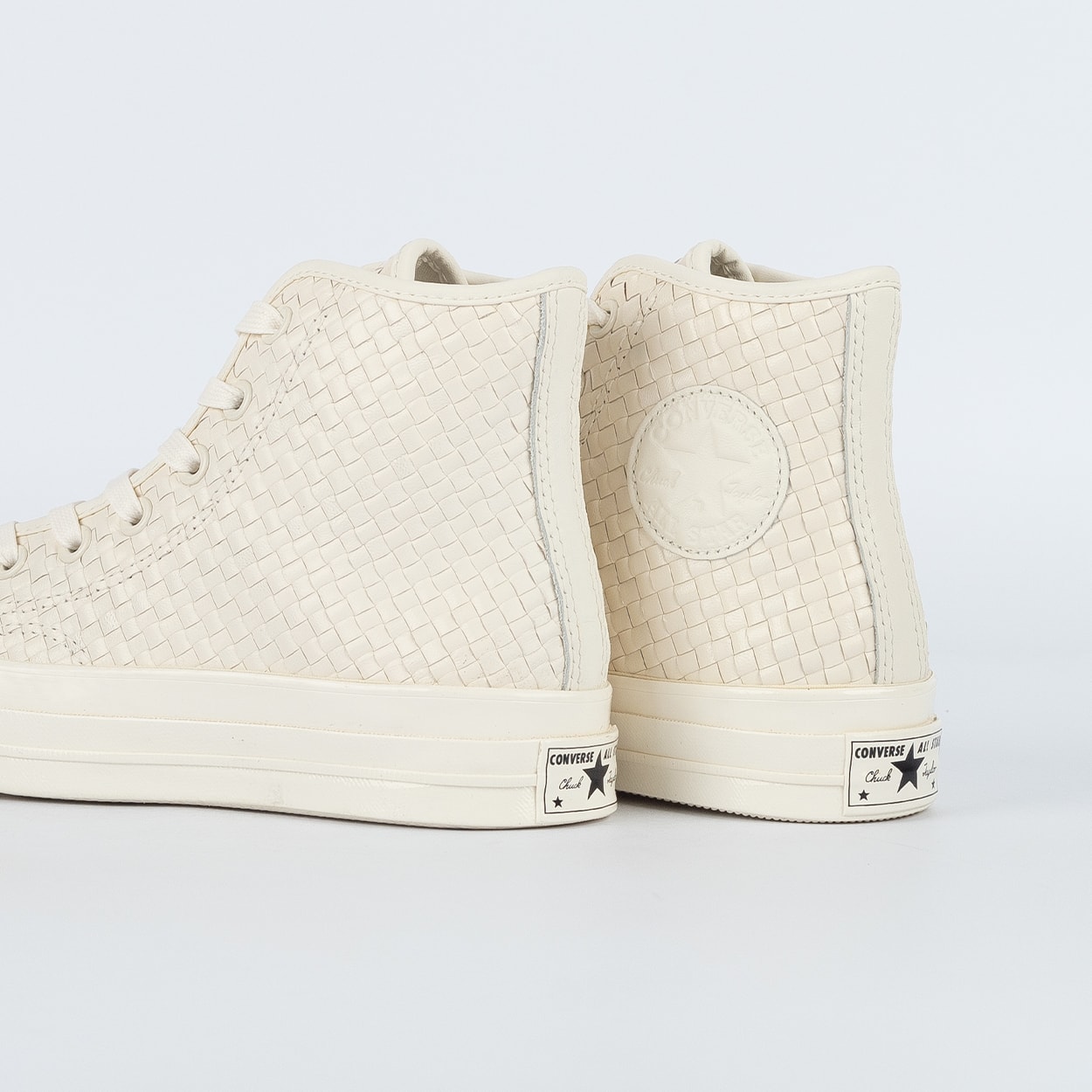 Tênis Converse Chuck 70 Hi Woven Leather Egret Egret A16402C